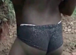 Outdoors horse cock sucking madness