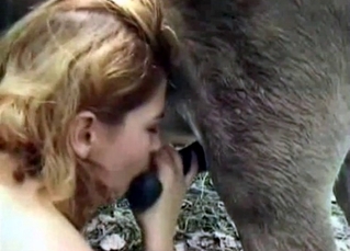 Pure pleasure with a sexy animal