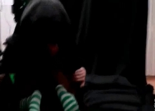 Happy slut gets fucked by a black animal